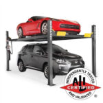 BendPak HD-9XW Extra Tall Four Post Car Storage Parking Lift 9,000 lb. - New Gray