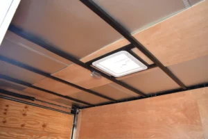 CY218 Cynergy 7x16 Enclosed Trailer TA White - Image 8