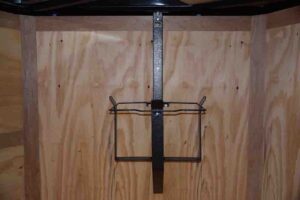 CY230 Cynergy 7x16 Enlcosed Trailer TA White W/ Racks - Image 8