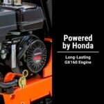 BravePro Forward Plate Compactor | 16 In. | Rubber Mat, Tank, and Wheel Kit | Honda GX160 - Image 4