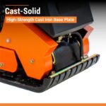 BravePro Forward Plate Compactor | 16 In. | Rubber Mat, Tank, and Wheel Kit | Honda GX160 - Image 5