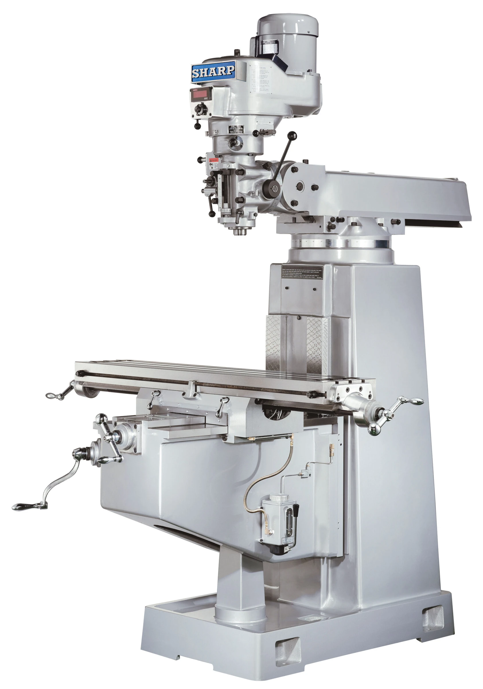 04_TMV20DVS-scaled-1 Sharp Industries 220V 54” Digital Variable Speed Large Vertical Knee Mill TMV-DVS - Image 1
