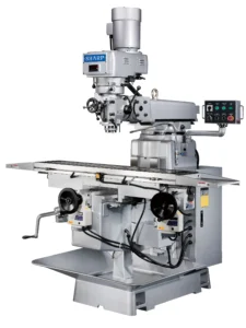 Sharp Industries 220V 58” Variable Speed Heavy Duty Vertical Knee Mill V-1 - Image 2
