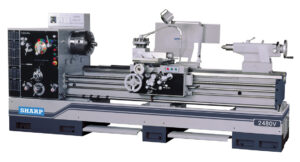 Sharp Industries 220V 30” x 80” V Series Heavy Duty Precision Lathes 3080V