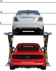 BendPak Autostacker™ A6S 110V Scissors Parking Lift Platform 6,000 lb w/Power Unit Console - Image 4