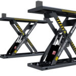 BendPak MDS-6LPF ALI Open Center Mid-Rise Scissor Flush Mount Lift 6,000 lb