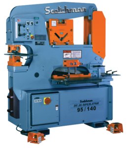 Scotchman DO 95/140-24M 230V Three Phase Dual Operator 95 Ton Hydraulic Ironworker 014710