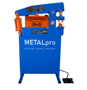 MetalPro 50 Ton 110V Single Phase Foot Switch Controlled Ironworker MP5000FS - Image 2