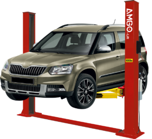 AMGO® Hydraulics BP-9X Floor Base-Plate Symmetrical 2 Post Lift 9,000 lbs - Image 2