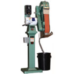 Burr King 4” x 60” Two Wheel 960-401 Fixed Speed Wet Belt Grinder 30000