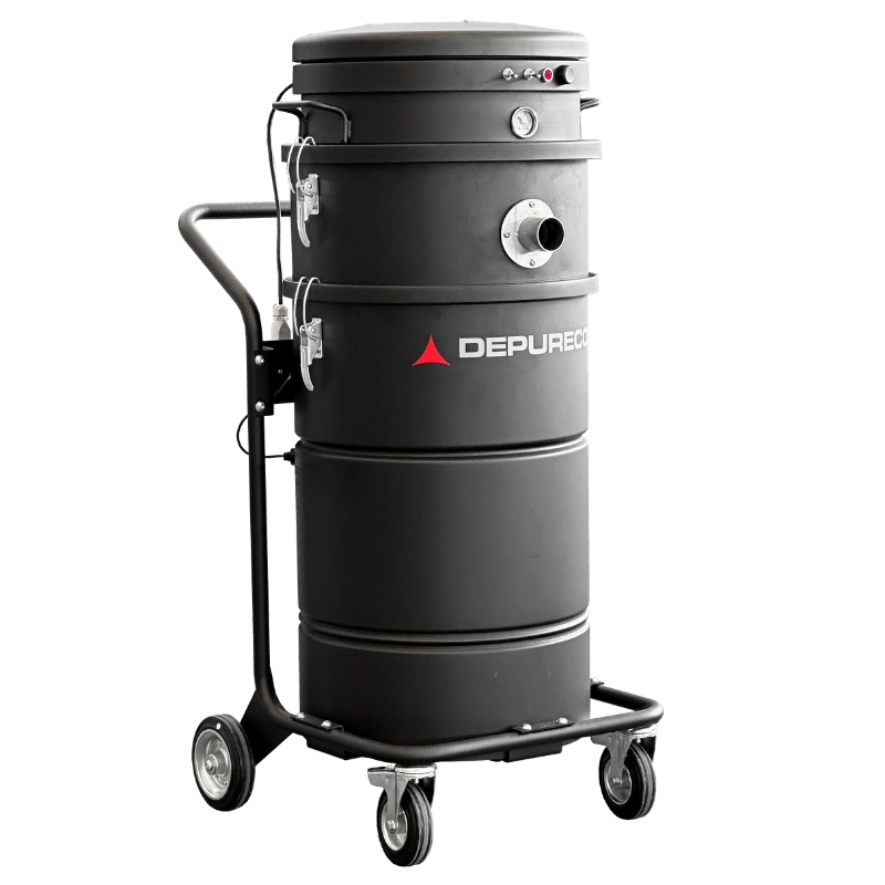 12 Depureco 70 Liter Industrial Vacuum Cleaner with Gravity Discharge M70 OIL - Image 1