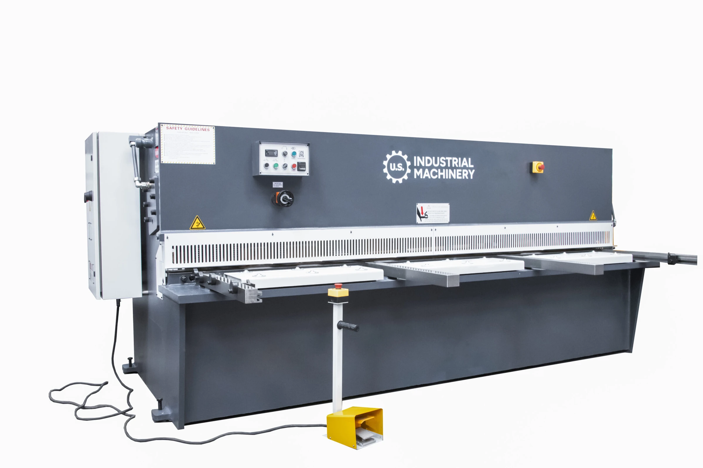 120-Shear20Side20Angle20-20Background20Removed_1-scaled-1 U.S. Industrial Machinery 6' x 1/4" Hydraulic Shear USHS625 - Image 1