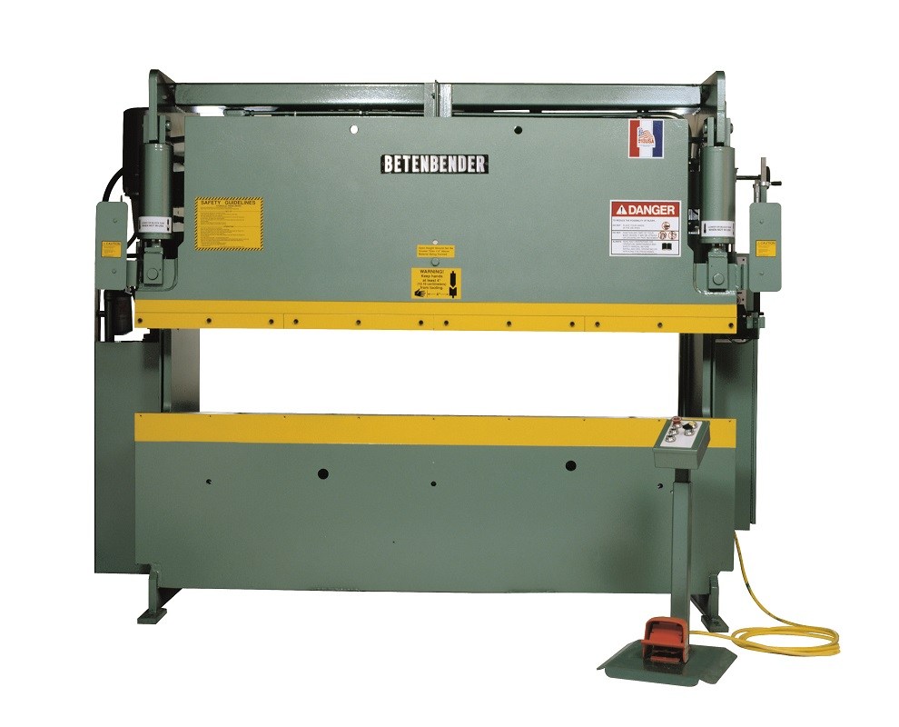 12_10_14_6540_BETENBENDER_PRESSBRAKE_10X95_2-1_22 Betenbender 190 Ton 208V Three Phase 6' Bed Hydraulic Press Brake - Image 1