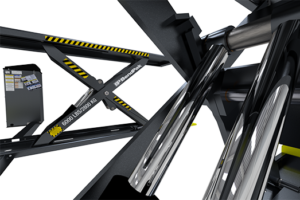 BendPak MDS-6EXT Open-Center Mid-Rise Scissors Lift / Extended Platform 6,000 lb - Image 5