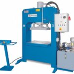 Knuth 5.4HP 110 Ton KP 100 A H-Frame Hydraulic Press 131502