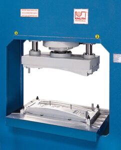 Knuth 5.4HP 165 Ton KP 150 A H-Frame Hydraulic Press 131503 - Image 2