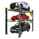 BendPak HD-973PX 9,000 & 7,000 Lb. Capacity Tri-Level Parking Lift - Extended / High Lift