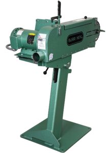 Burr King 3” x 79” Two Wheel Model 979 3 HP 440V Three Phase Belt Grinder 17403 - Image 2