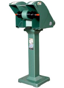 Burr King Model 1200 Fixed Speed 1.5 HP 120V Single Phase Deburring and Polishing Machine 19000