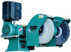 Burr King Model 1200 Variable Speed 2 HP 220V Single Phase Deburring and Polishing Machine 19610 - Image 4