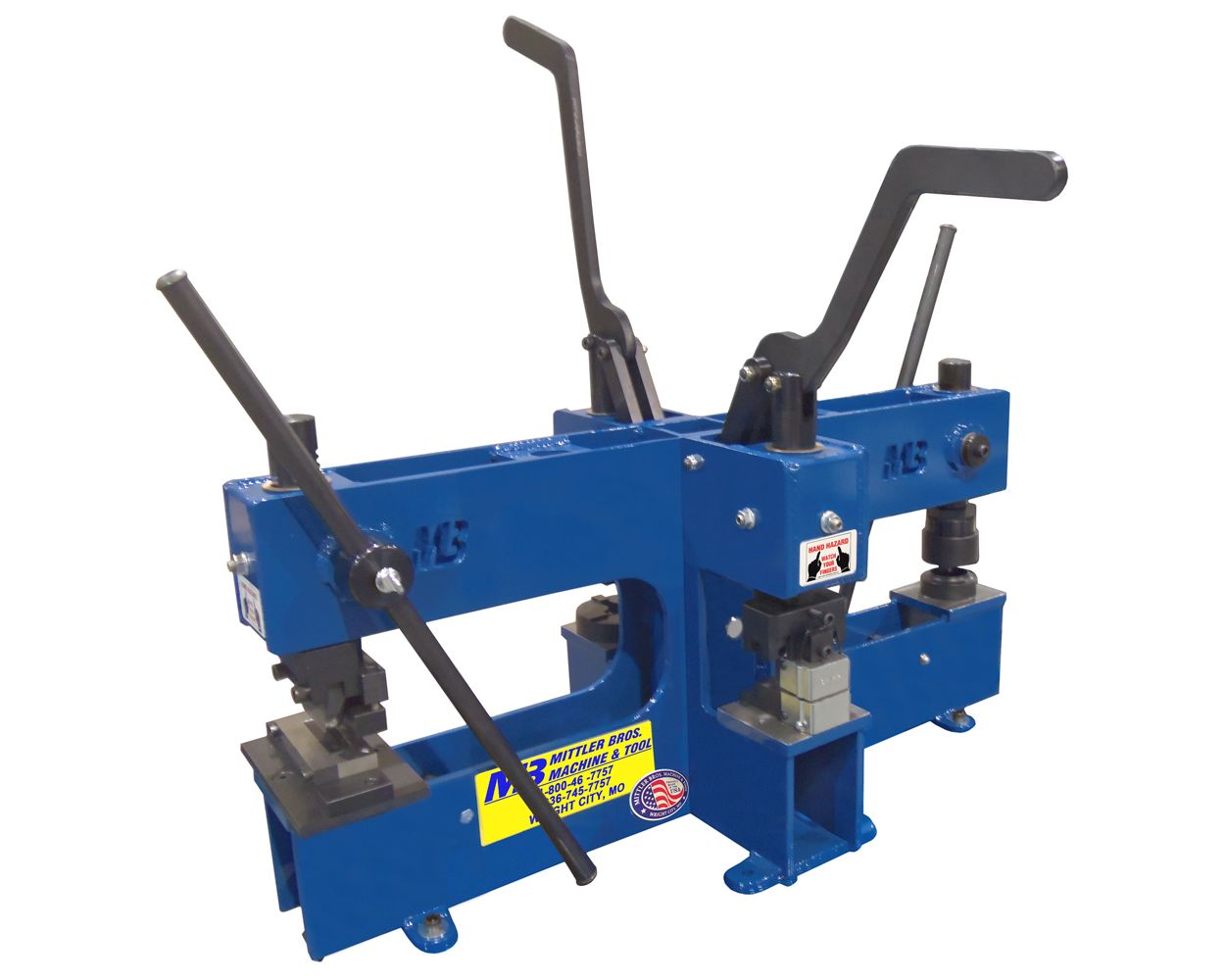 2240-4m-four-sided-bench-press Mittler Bros Quad Manual Bench Press 2240-4M - Image 1