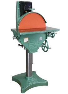 Burr King Model 20 Variable Speed 3 HP 220V Three Phase 20” Disc Grinder 24103
