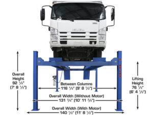 Atlas® Platinum AP-PVL14 ALI Certified 4 Post Lift 14,000 lbs - Image 5