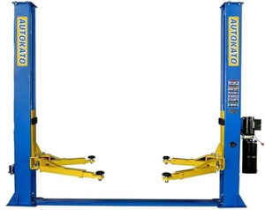 Katool KT-H115Z Symmetric 2 Post Floor-Plate Car Lift 11,000 lbs w/Low Profile Arms - Image 2