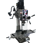 Jet JMD-40GHPF Geared Head Mill/Drill with Power Downfeed & Newall DP500 2-Axis DRO 351146