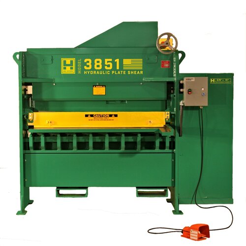 3851_Plate_Shear_Unihydro_1 Uni-Hydro 10HP 220V Single Phase 0.375” x 51” Hydraulic Plate Shear 235110 - Image 1