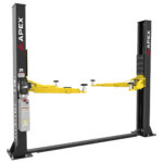 APEX AL9LC Floorplate Low-Ceiling 2 Post Lift 9,000 lbs - Image 2