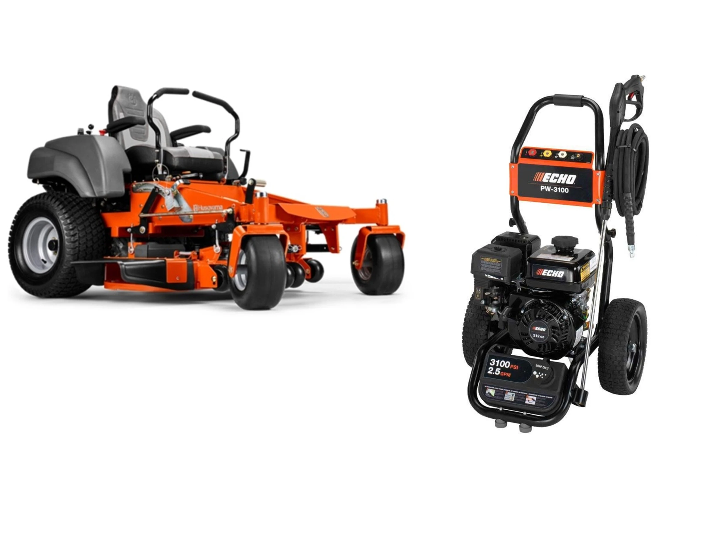 4-scaled-1 Husqvarna MZ 61 Zero Turn Mower Combo Deal 3300PSI Pressure Washer — Model/SKU HECD8 - Image 1