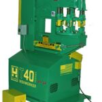Uni-Hydro T40-14 220V Three Phase 40 Ton Turret Punch Hydraulic Ironworker 104030