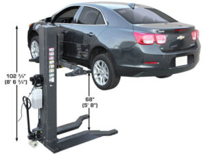 Atlas® PSP-6000 Portable Single Post Lift 6,000 lbs - Image 5