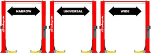 Challenger CL10AV3 Series ALI Versymmetric Adjustable Two Post Car Lift 10,000 lbs. - Image 6