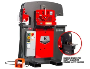 Edwards 55 Ton Ironworker 1 Phase, 230 Volt, PowerLink, Coper Notcher 55231512 - Image 2