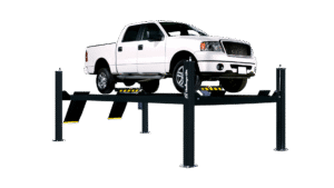 Challenger 44060E HD Chain-Driven Ex-Length 4-Post Lift 60,000 lb - New Black Color - Image 6