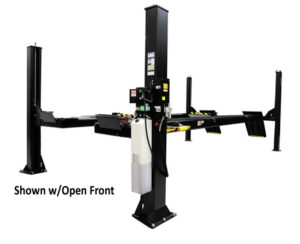 Challenger 4115EFX Closed Front Flat Deck ALI 4 Post Lift 15,000 lbs