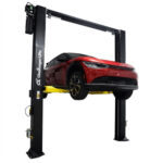 Challenger CL10AV3-DPC-QC Series ALI Versymmetric Adjustable 2 Post Car Lift 10,000 lbs. w/Dual Pendant Power Controls & Quick Cycle