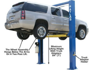 Atlas® OH-10X Ex-Tall/Ex-Wide 2 Post Lift 10,000 lbs - Image 5