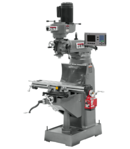 Jet JVM-836-3 Mill With 3-Axis ACU-RITE 203 DRO (Knee) With X and Y-Axis Powerfeeds 690047 - Image 2
