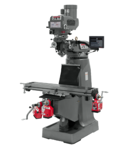 Jet JTM-4VS Mill With 3-Axis Newall DP700 DRO (Knee) With X, Y and Z-Axis Powerfeeds 690093 - Image 2