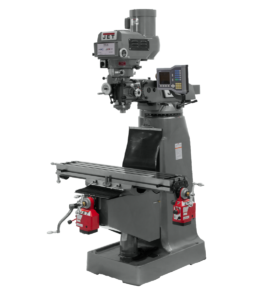 Jet JTM-4VS-1 Mill With 3-Axis ACU-RITE 203 DRO (Knee) With X and Y-Axis Powerfeeds 690412