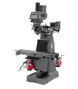 Jet JTM-4VS-1 Mill With ACU-RITE 203 DRO With X and Y-Axis Powerfeeds and Power Draw Bar 690422