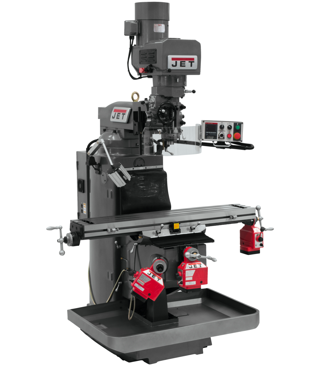 690504_main.png Jet JTM-949EVS Mill With X, Y and Z-Axis Powerfeeds 690504 - Image 1