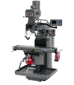 Jet JTM-1050EVS2/230 Mill With 3-Axis Acu-Rite 203 DRO (Knee) With X, Y and Z-Axis Powerfeeds 690628