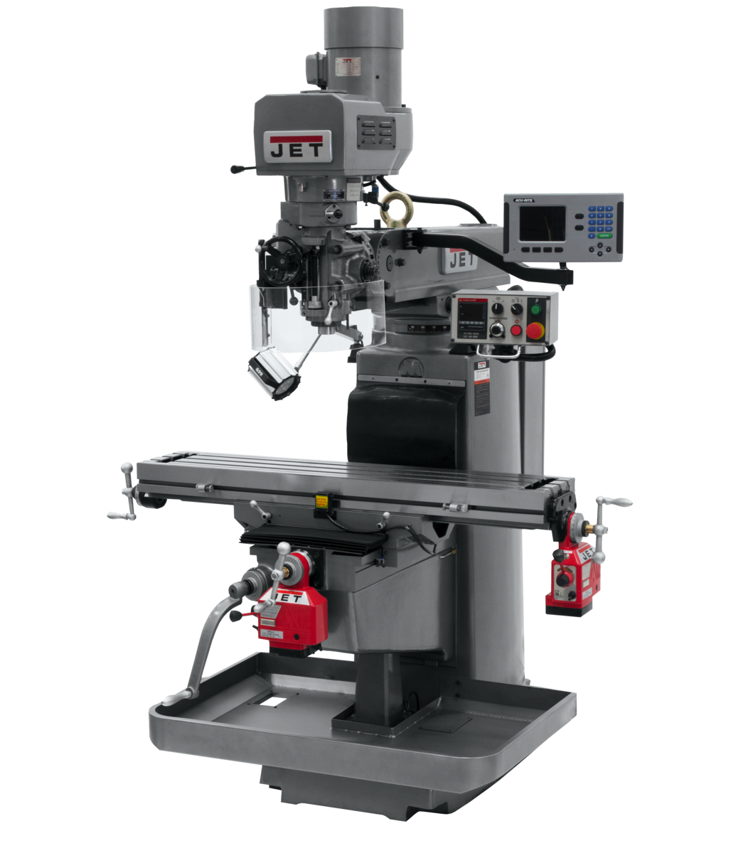 690621_main_78b9_0 Jet JTM-1050EVS2/230 Mill With Acu-Rite 203 DRO With X, Y and Z-Axis Powerfeeds 690623 - Image 1
