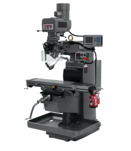 Jet JTM-1050EVS2/230 Mill With 3-Axis Acu-Rite 203 DRO (Quill) With X-Axis Powerfeed 690629