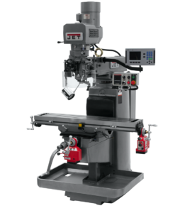 Jet JTM-1050EVS2/230 Mill With 3-Axis Acu-Rite 203 DRO (Quill) With X and Y-Axis Powerfeeds 690631
