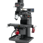 Jet JTM-1050EVS2/230 Mill With 3-Axis Acu-Rite 203 DRO (Quill) With X and Y-Axis Powerfeeds and Air Powered Draw Bar 690632
